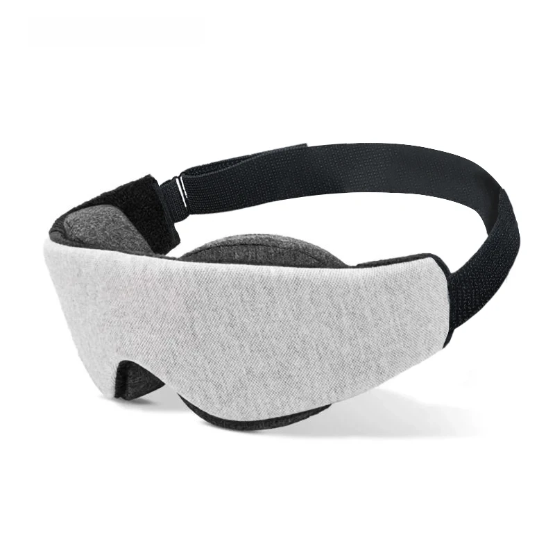 3D Sleep Mask for Women and Men Eye Mask for Sleeping Eye Cover Blackout Masks Weighted Sleeping Pad Black Blindfold Travel