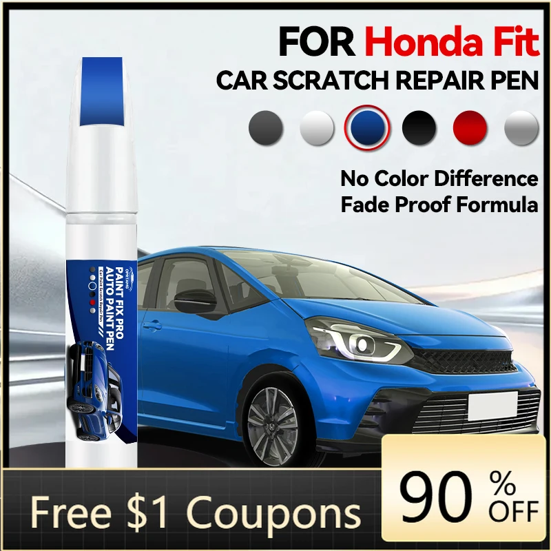 

Автомобильные инструменты и аксессуары для Honda Fit: Карандаш для ремонта лакокрасочного покрытия, средство для удаления царапин, DIY-аксессуары для авто, белый NH883P, NH909P, красный