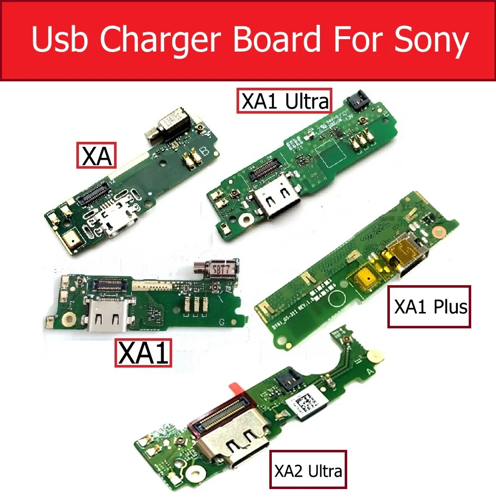 Charger USB Board For Sony Xperia XA/XA1/XA1 Ultra/XA2 Ultra/XA1 Plus G3121/G3112/G3421/G3412/F3111 Charging Port Dock Module