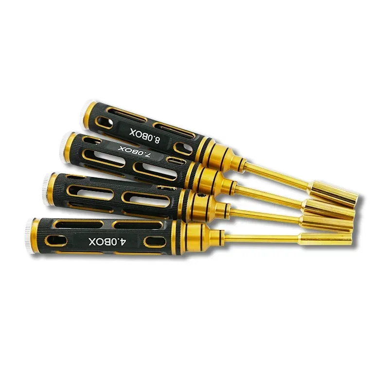 

RC Remote Control Model Car Repair Tool Metal Sleeve with Hollow Handle 4.0/5.5/7.0/8.0 BOX