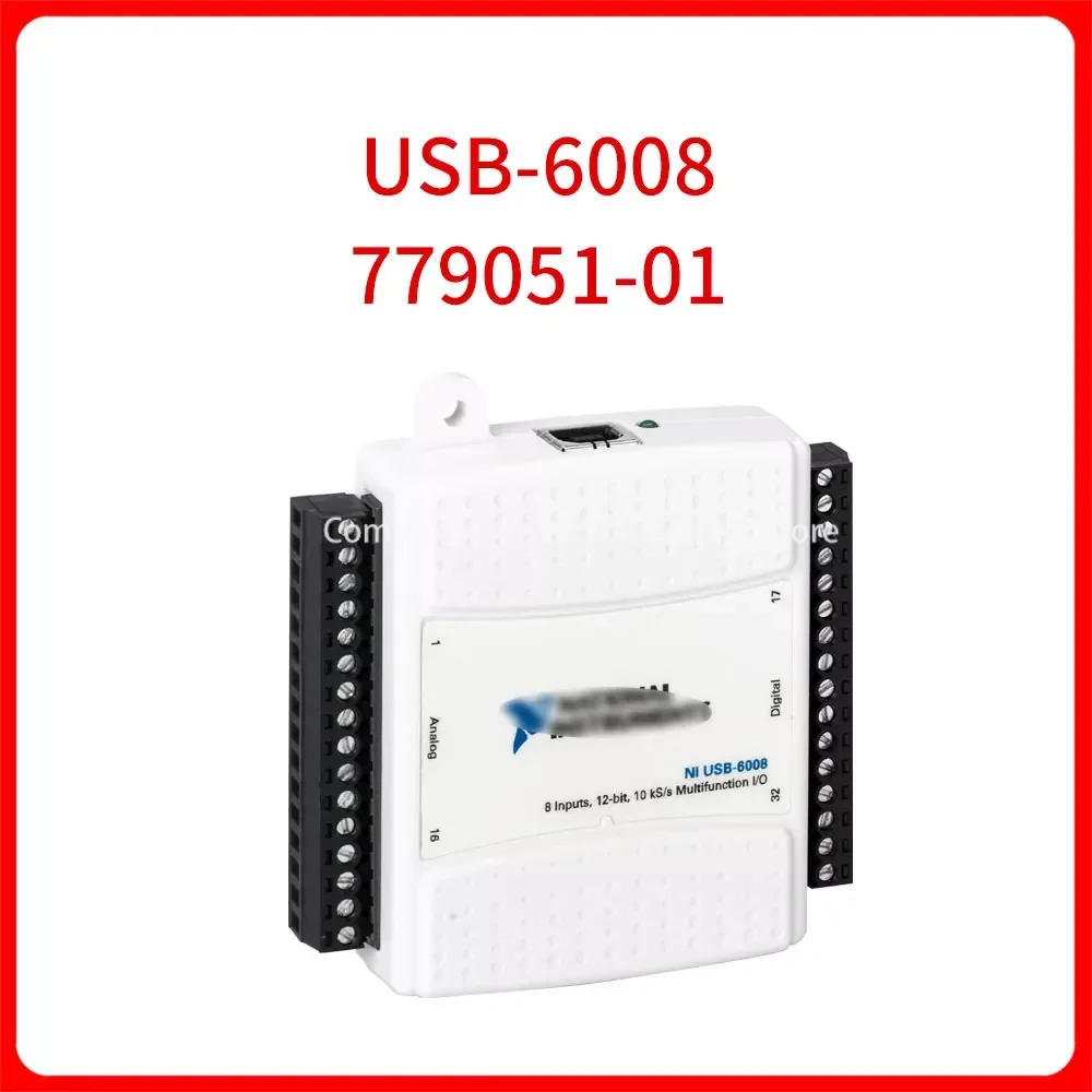 

Original USB-6008 USB Data Acquisition Card DAQ 779051-01 10 KS/s, Low-cost Multi-function DAQ Card Data Collection Card