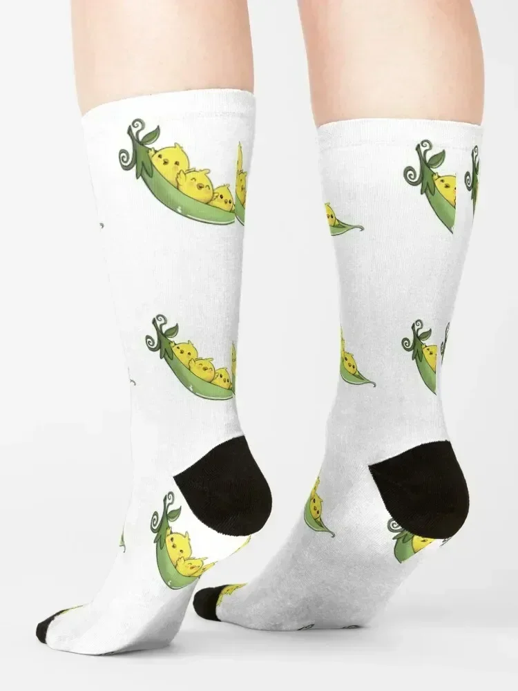 Chick Peas for the Win Socks summer Rugby sheer golf Socks Women's Men's
