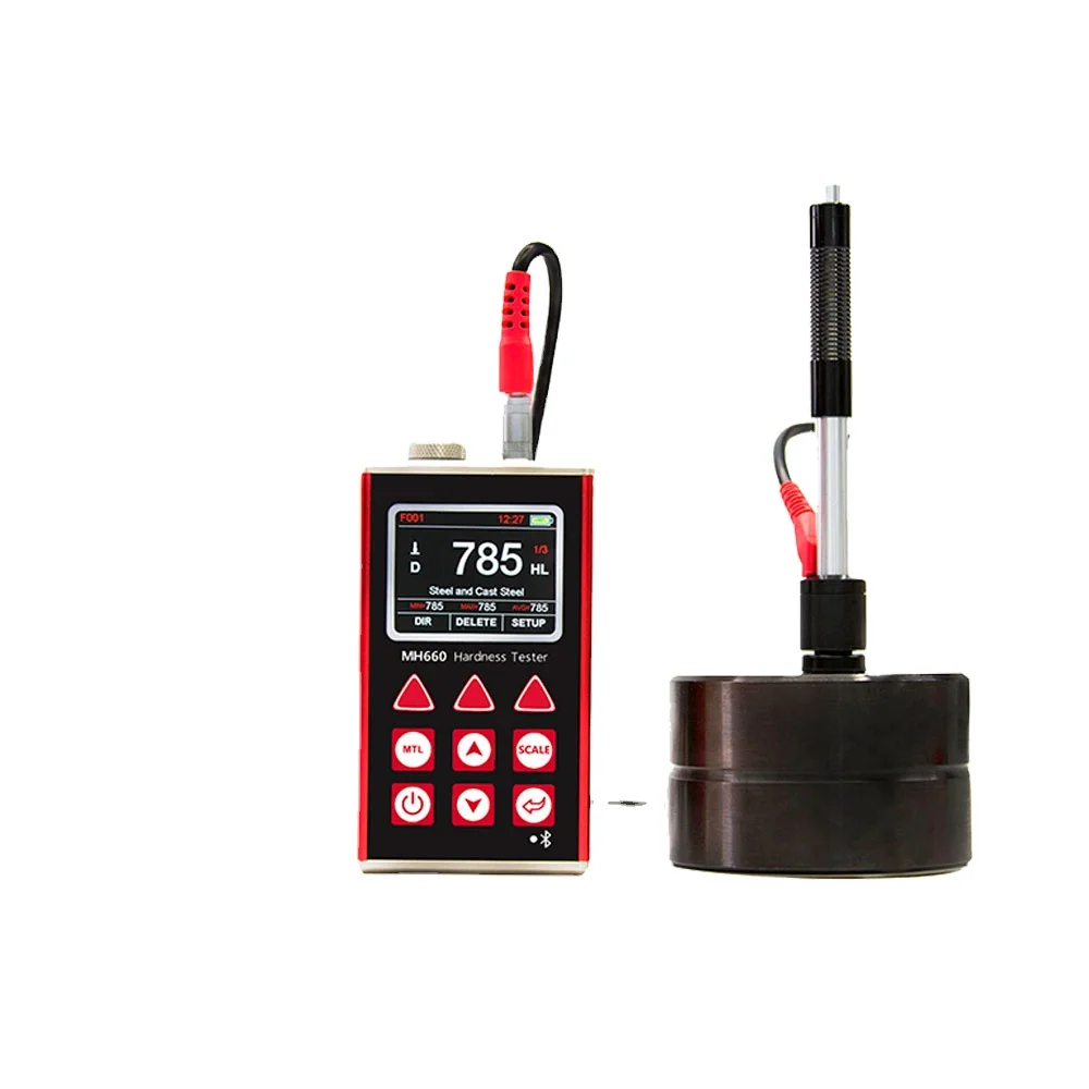 MH660 Portable Leeb Hardness Tester Durometer Measuring Range 170~960HLD