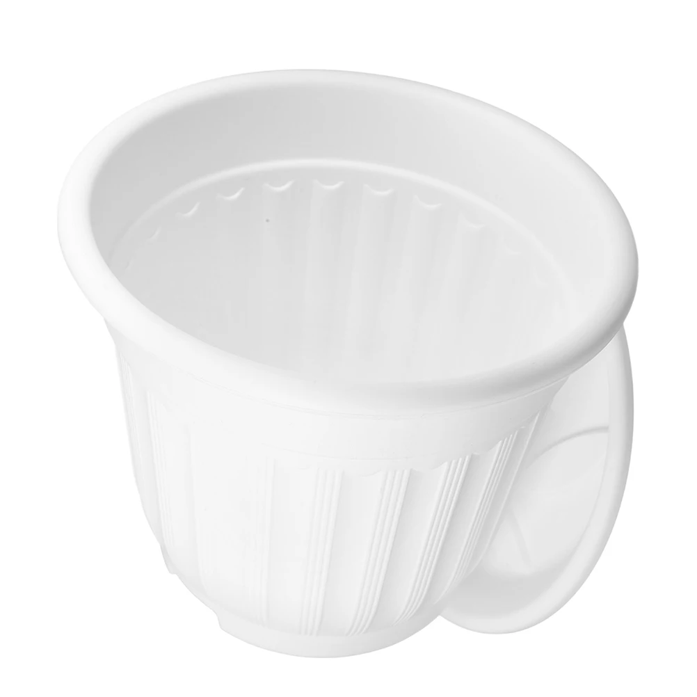 

Resin Flower Pot 21cm Diameter 17 6cm Height Elegant European Style Durable PP Lightweight Planter Vase