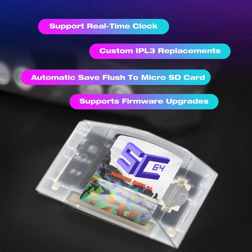 Super 64 Retro Game Card 340+15 N64DD Game N64 Cartridge for EVERDRIVE N64 Video Game Console Region Free With 8G card