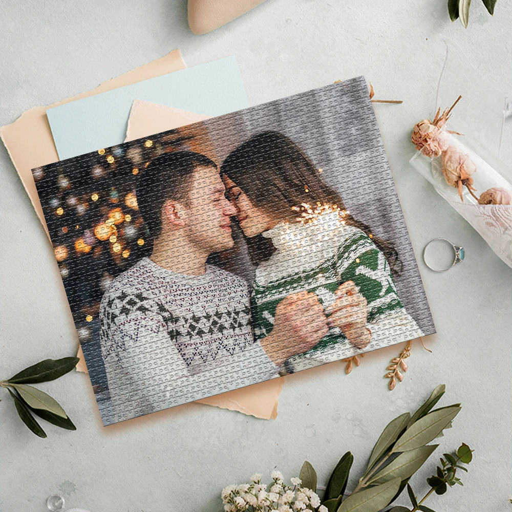 300/500/1000pcs Fashion Personalized Poster Puzzle Custom DIY Personalised Photo Puzzles For Baby Toy Commemorative gifts