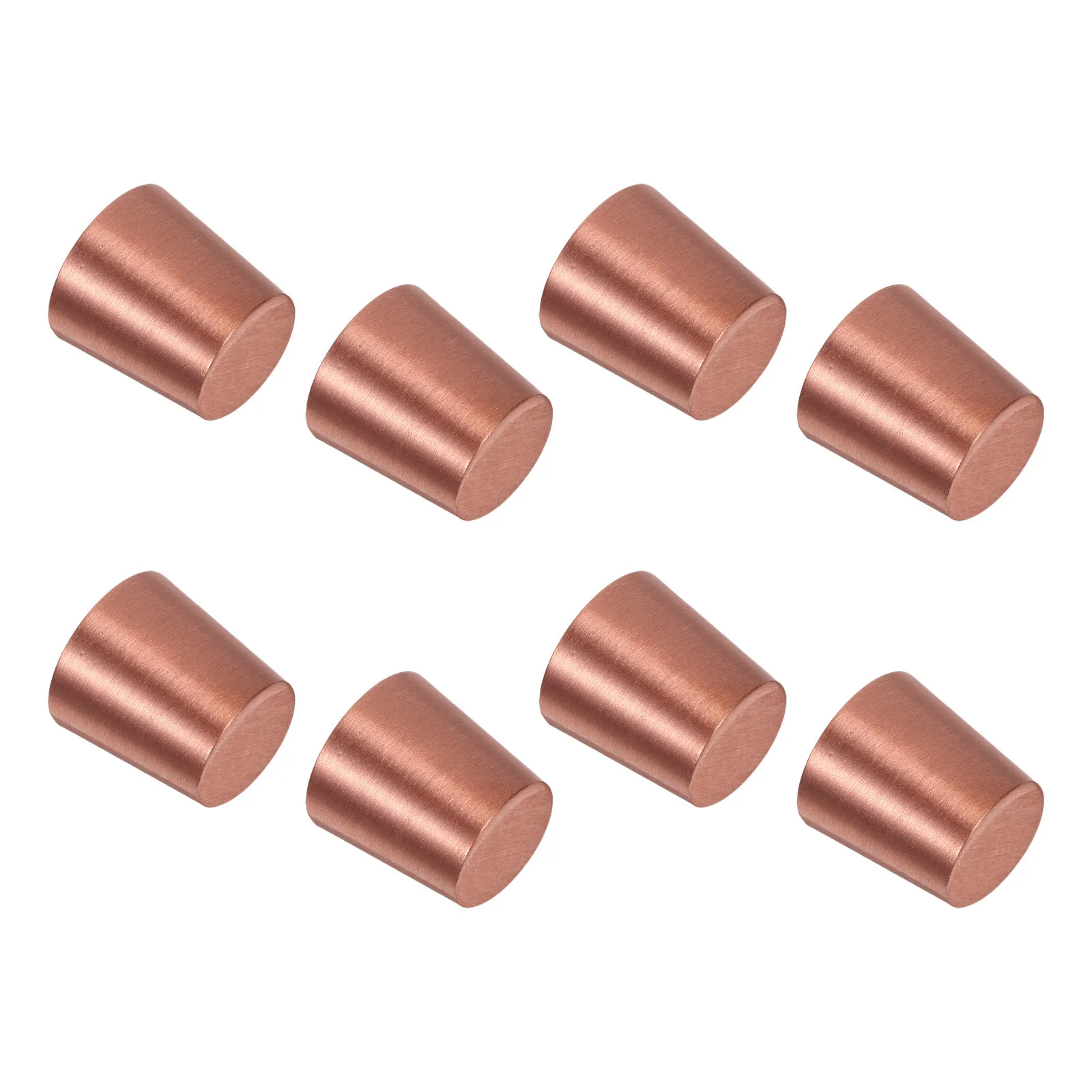 

8Pcs Brass Cutting Board Feet Solid Brass Cone Feet for Wooden Tray Jewelry Box Display Riser Furniture Legs Cutting Board Legs