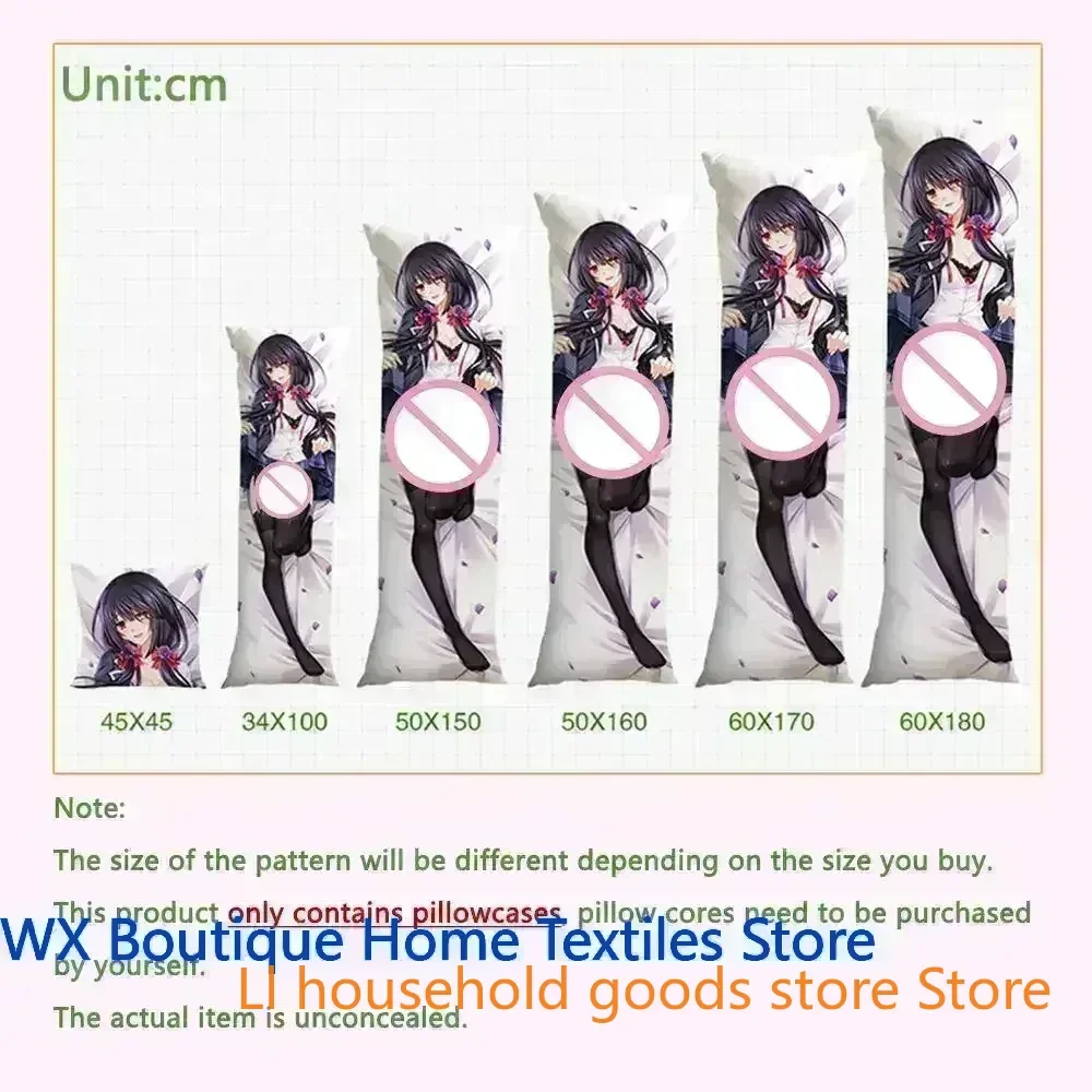 أنيمي ساكوراساوا سومي الجسم Dakimakura غطاء الكرتون Sarashina Ruka Ichinose Chizuru المخدة