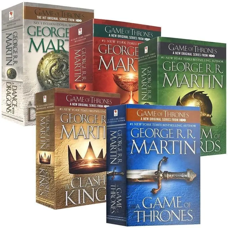 The Ice and Fire Saga - Volumes 1-5 (English Edition) A Song of Ice and Fire - Game of Thrones