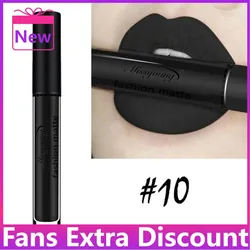 2022 New Sexy Black Lipstick Matte Waterproof Velvet Lip Stick 18 Colors Pigments Makeup Matte Lipsticks Beauty Lips for Club