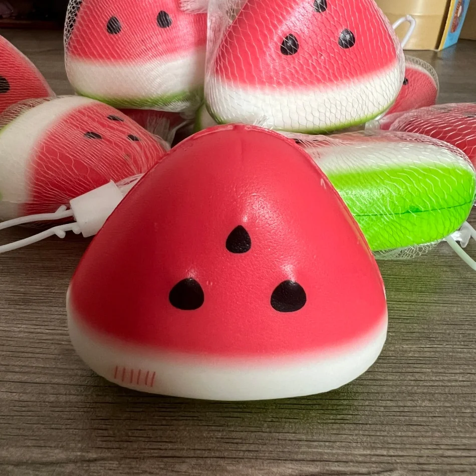 Cute Melon Shaped Toy Slowly Rebounds To Relieve Stress Pressure Resistant Stress Relief Toy
