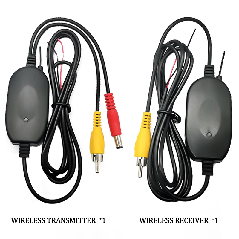 2.4G Wireless Car Rear View Camera Color Video Transmitter Receiver Kit 12V For Multimedia Monitor Rearview Camera