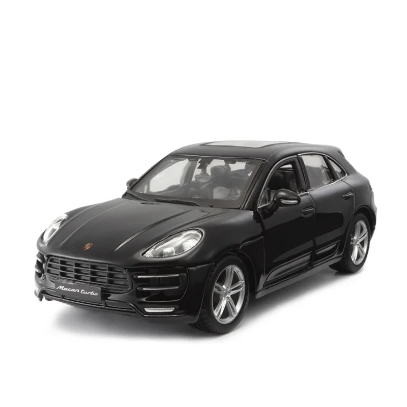 Bburago 1:24 Porsche Macan SUV Scale alloy racing car Alloy Luxury Vehicle Diecast Cars Model Toy Collection Gift B801