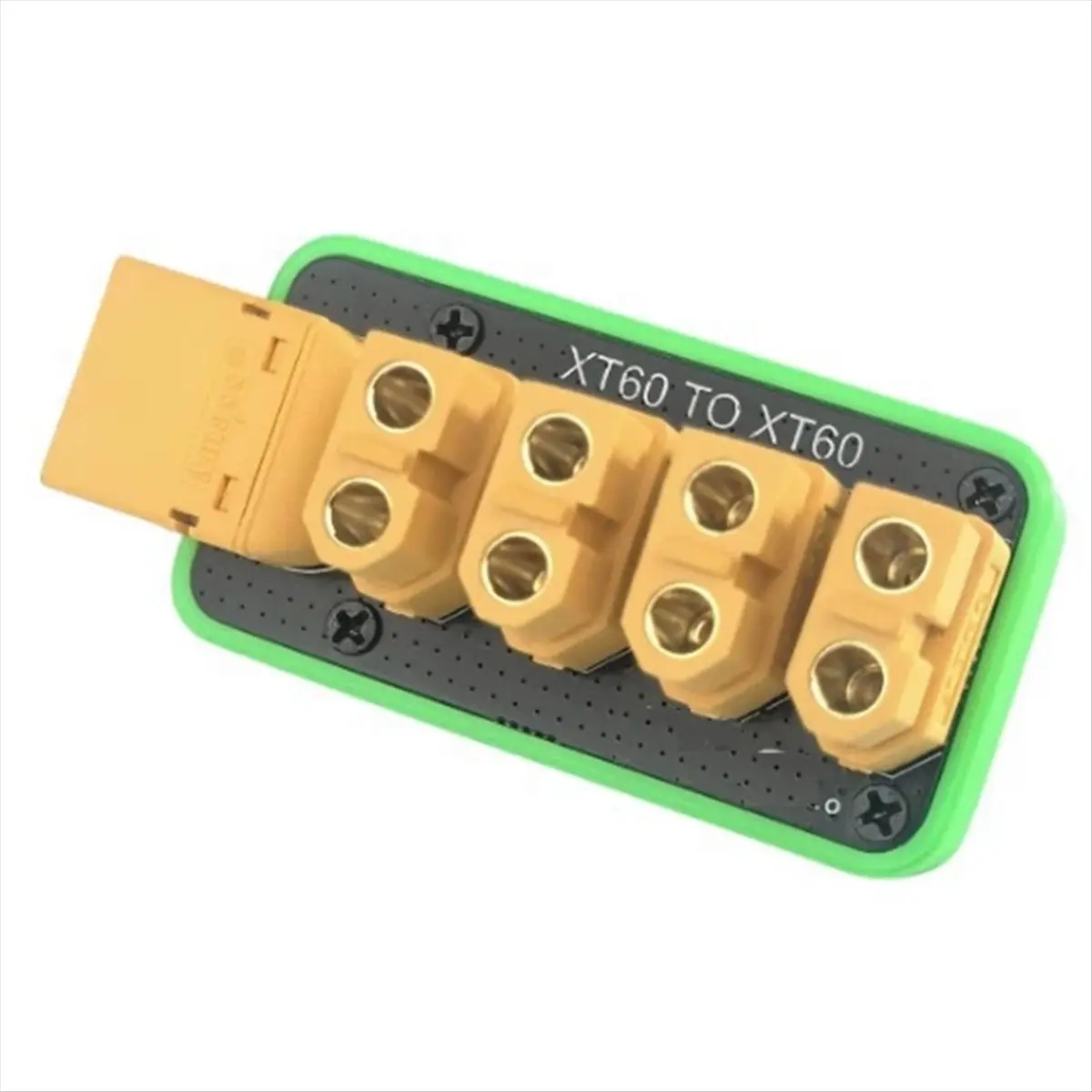 DT335 Mon.New 200A Power Distribution Board 4 Channels Connector Male Female Plug 45x23mm PCB Welding Board Plate for RC Car
