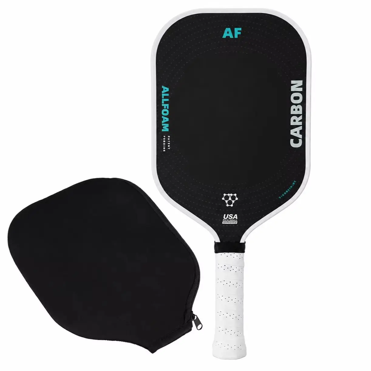 T700 Carbon Fiber Pickleball Paddle, Hot Press Integral Forming, EPP Foam Inner Core, 16mm Thickness, Non-Slip Handle, Professio