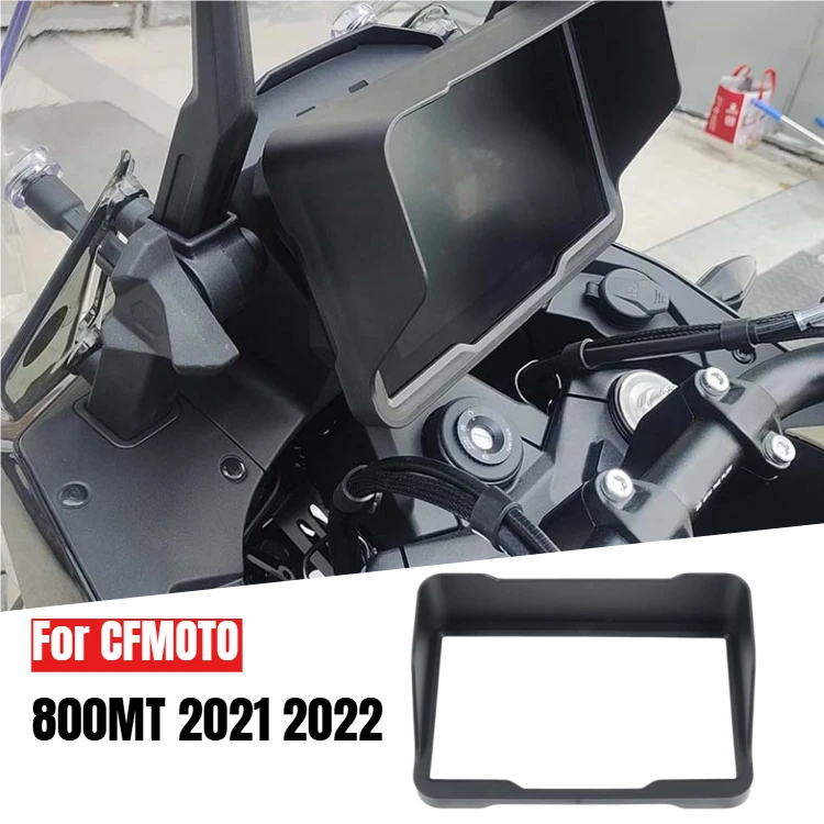 For CFMOTO 800MT 2021 2022 800 MT 800mt Sun Visor Cover Instrument Screen Sunshade Frame Guard Screen Sunshade Guard Accessories