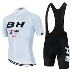2023 BH Team Cycling Sets Men Bicycle Clothing Summer Short Sleeve Mountain Cycling Clothes Suits Ropa Ciclismo Triathlon Kits