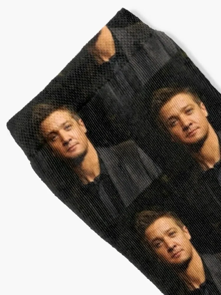 Jeremy Renner Socks japanese fashion gifts valentine gift ideas christmas stocking Socks Man Women's