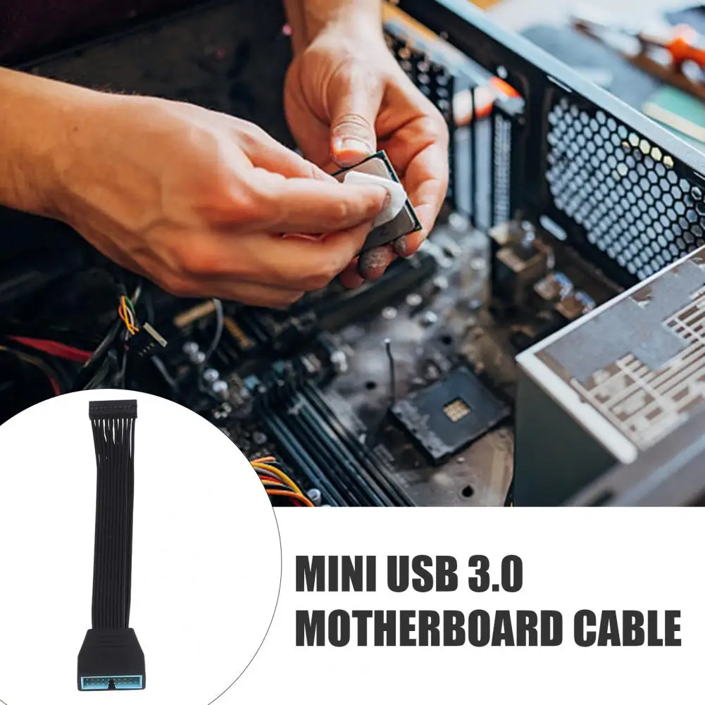 Header Extension Cord Usb 3.0 Header Extension Cable 19/20 Pin Male to Female Internal Usb 3.0 19 Pin 20 Pin Motherboard