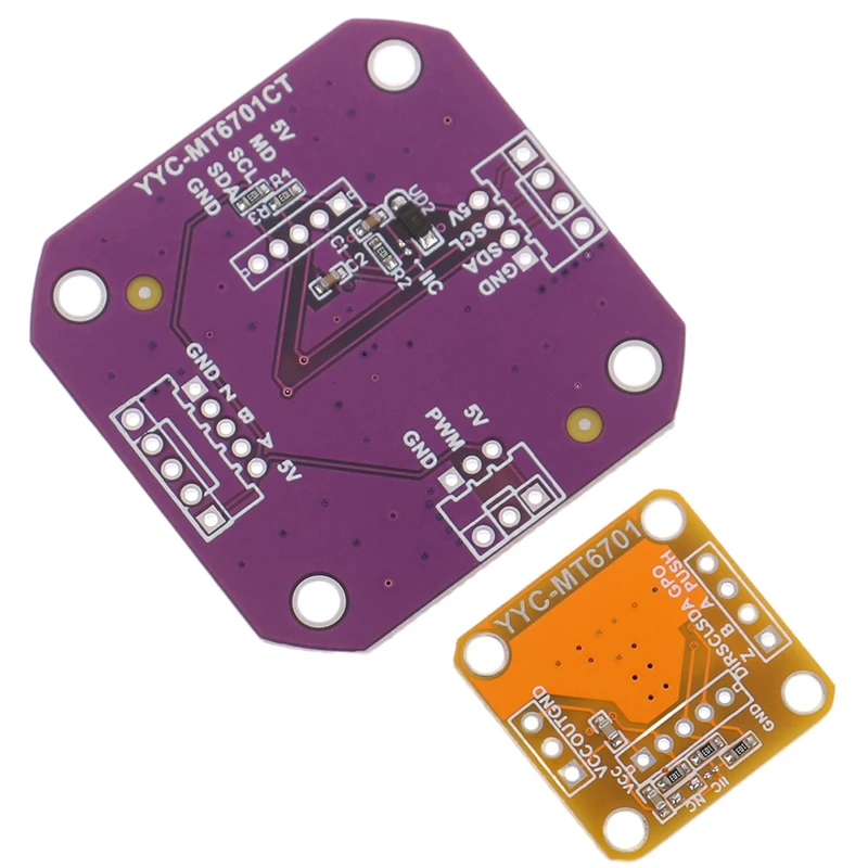 Magnetic Encoder MT6701 Magnetic Induction Angle Measurement Sensor Module 14bit High Precision Can Perfectly Replace AS5600