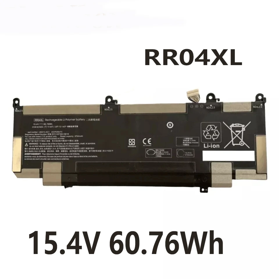 

RR04XL 15,4 В 60,76 Втч аккумулятор для ноутбука HP Spectre x360 13-AW L60373-005 HSTNN-OB1M серии