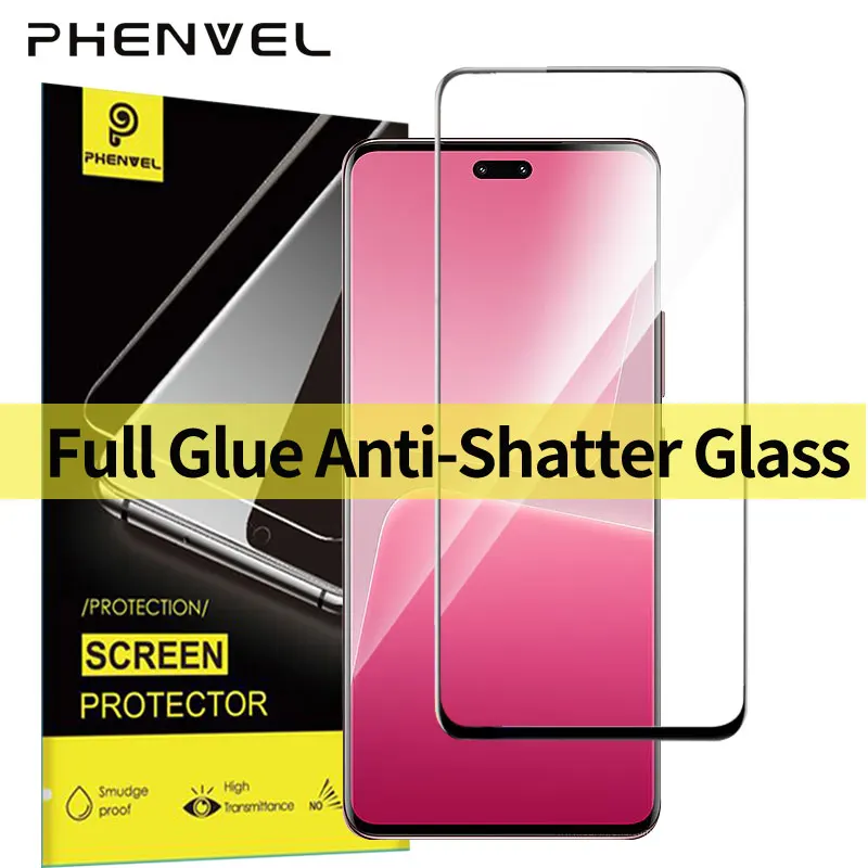 3D Protective Glass For Xiaomi 13 Lite Full Glue Screen Protector For Xiomi Mi 13 Lite Anti Shatter Tempered Glass Film