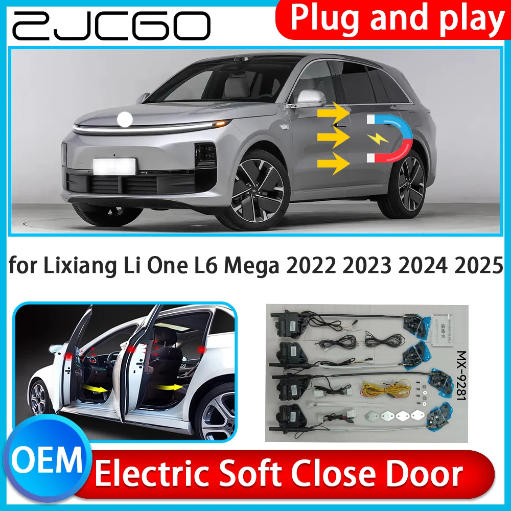 

for Lixiang Li One L6 Mega 2022-2025 Auto Pull Soft Close Kit Door Power Latch Electric Door Catch Soft Closing Assist Silent