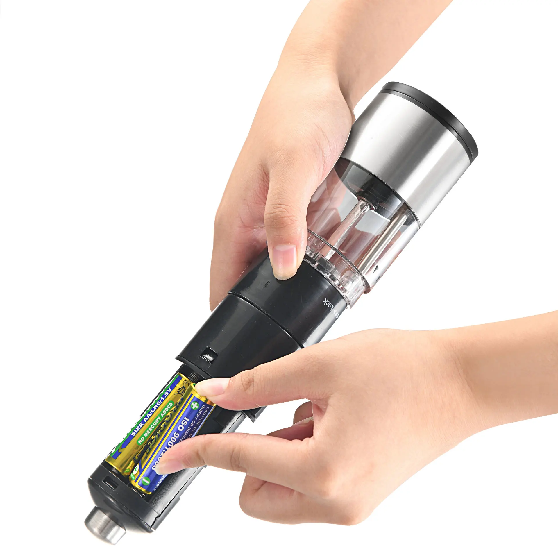 New Multifunctional Electric Pepper Mill Pepper Grinder