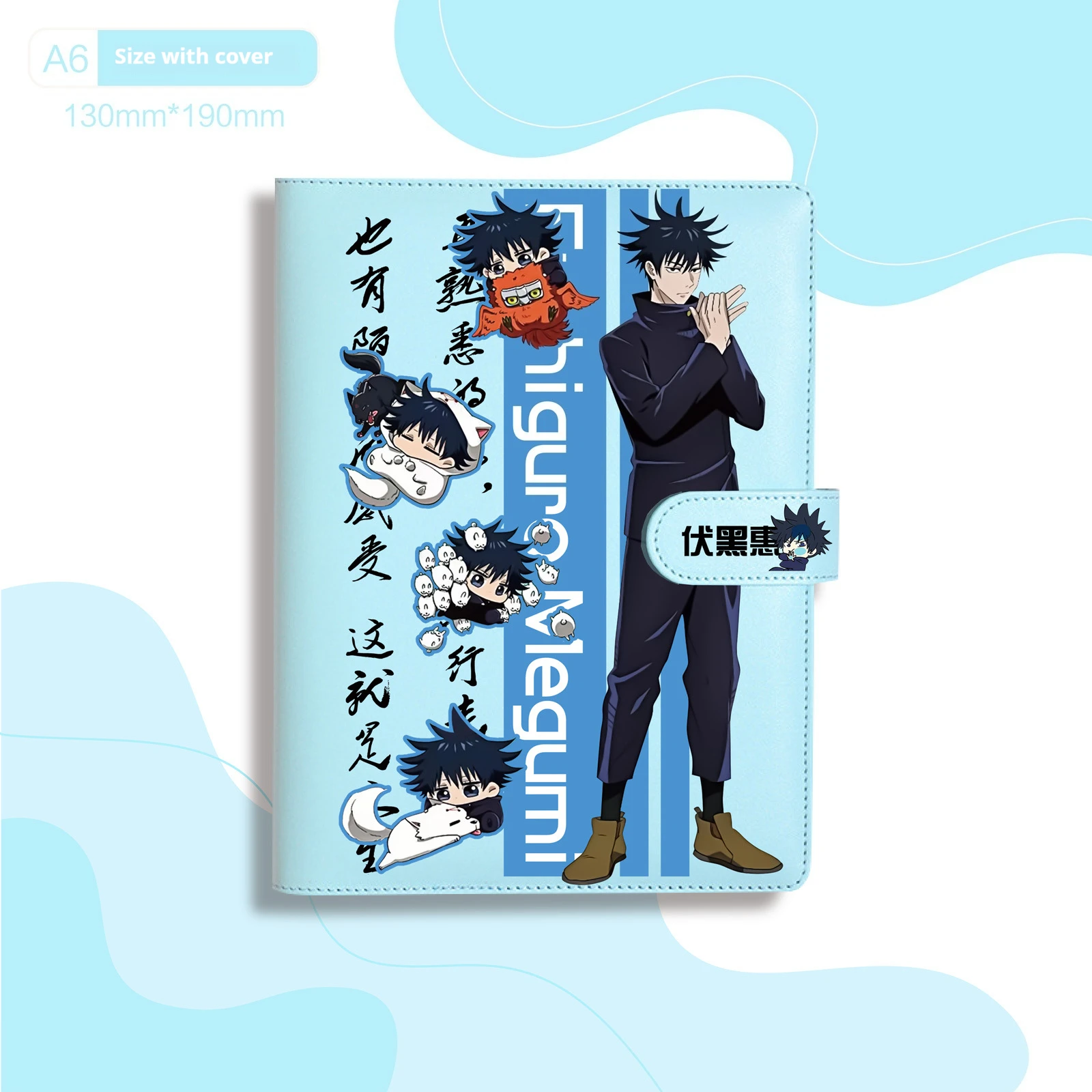 Anime Jujutsu Kaisen Series Notebook Yuji Itadori Gojo Satoru Handbook Stationery School Students\' Diary Friend Gifts