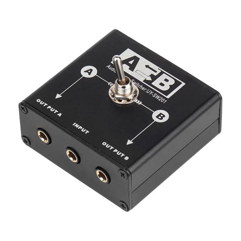 B92B-3,5 Mm Audio Switcher 2 In 1 Out Audio Switcher 2-1 Audio Switch Selector Für Soundkarte Computer