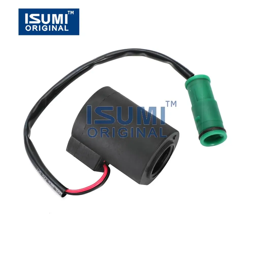 

Solenoid Valve Coil, For Volvo Ec140 Ec160 Ec210 Ec240 Excavator, 24V, Part