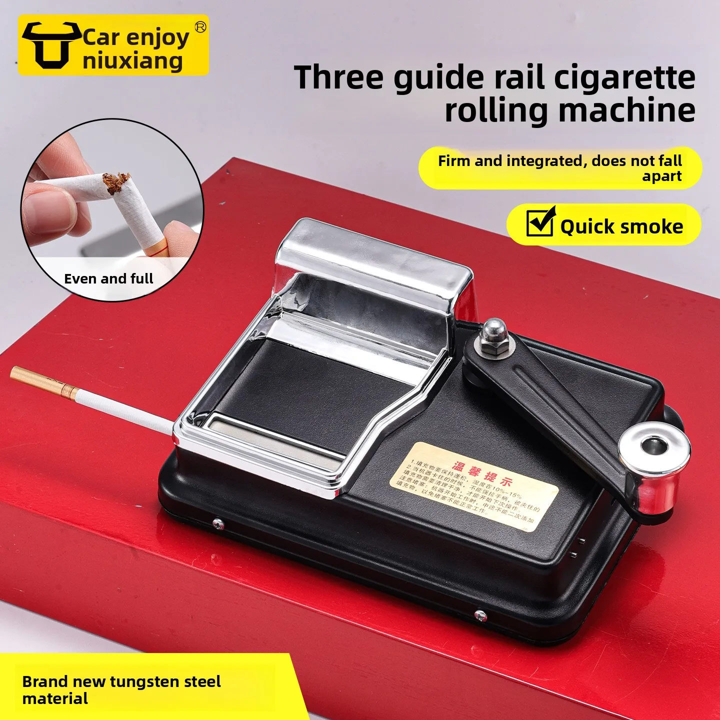 

Новый ручной инжектор для сигарет — 3-рядный, из цельной вольфрамовой стали, без золы, экономичный и эффективный инструмент