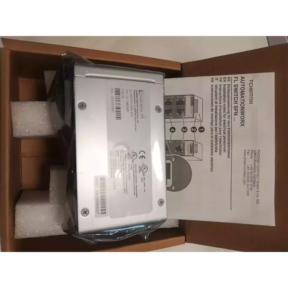 New 2891929  FL SWITCH SFN 8TX - Industrial Ethernet Switch