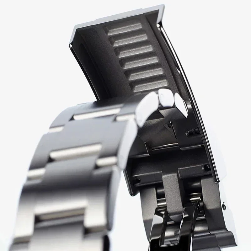 سوار ساعة لساعة رولكس الغواصة دايتونا سوب GMT للرجال ضبط دقيق زر سحب المشبك 904L سلسلة ساعات من الفولاذ المقاوم للصدأ 20 مللي متر 21 مللي متر