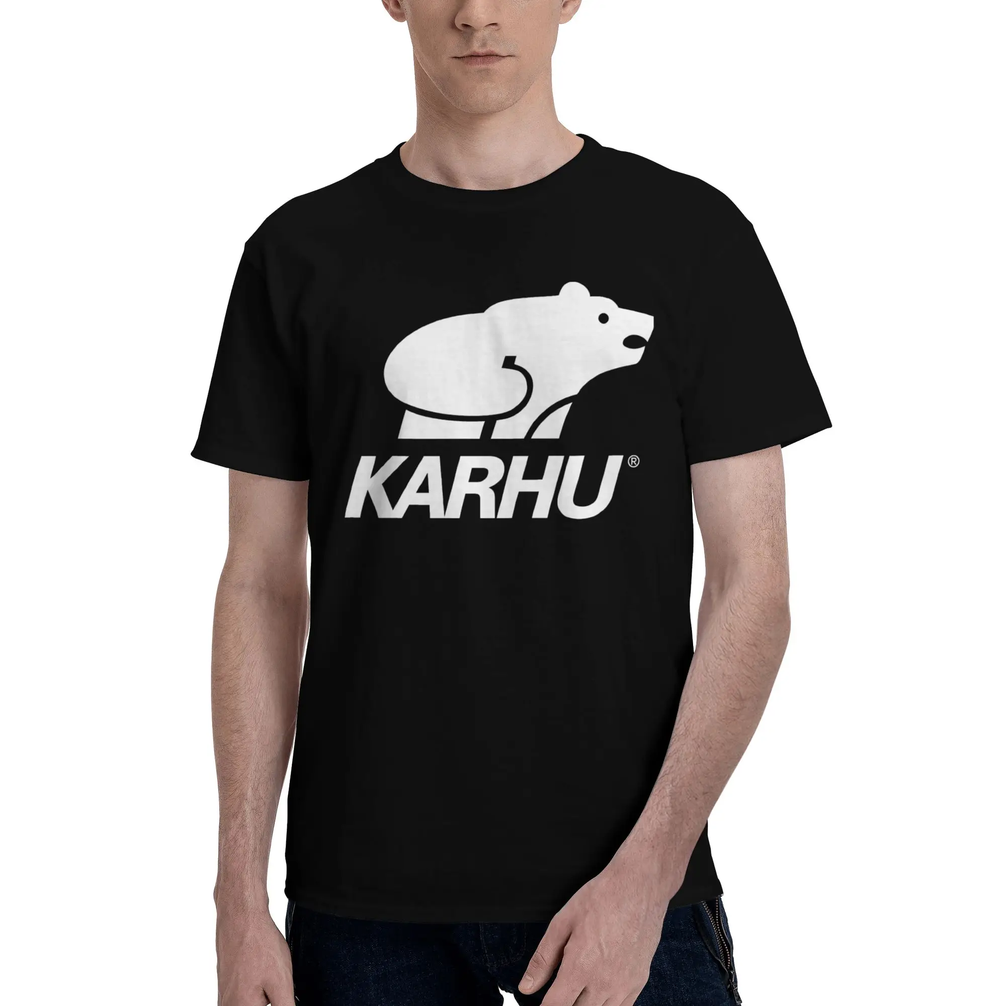 Karhu Navy Poseidon Lengthening Reversible T-shirt Commuting Vibe Short Sleeve
