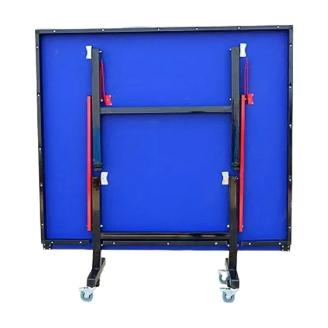 

High Quality Portable Indoor Table Tennis Table with Wheels Easy to Move Sport Set