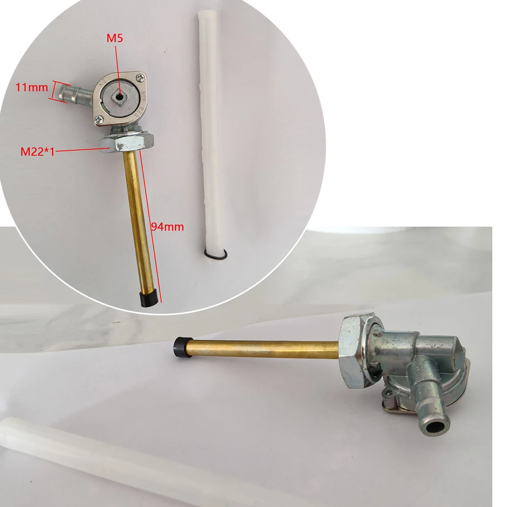 1pc Motorcycle Fuel Vavle Petcock Shut Off Tank Switch For Honda OEM 16950-MZ8-L22 16950-MZ8-L23 16950-KAF-900 NSR250 CBR400