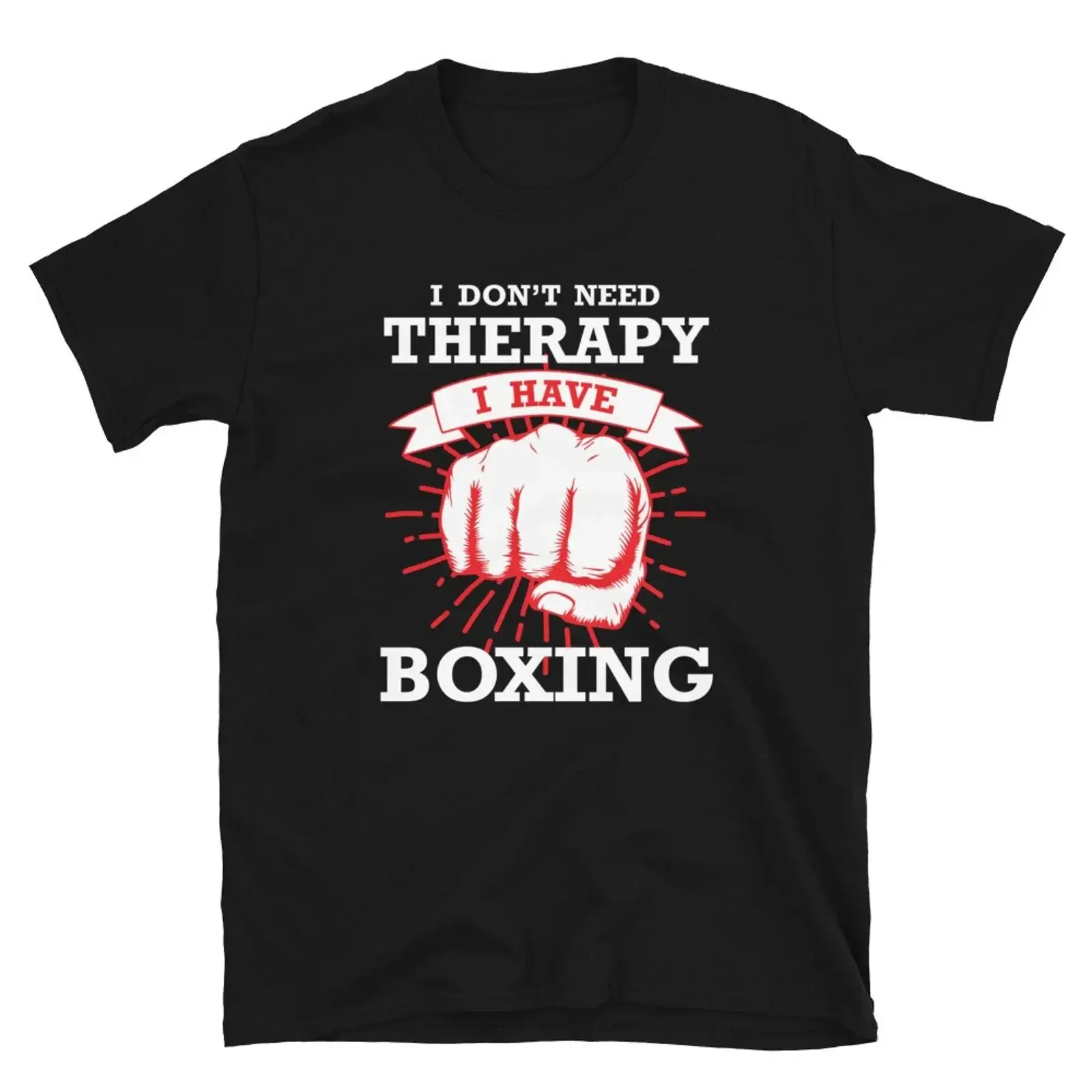 I Don't Need Therapy Box Boxer T Shirt vintage Washed Versatile Top For Everyday Wear Breathable Stylish fashion Comfortable