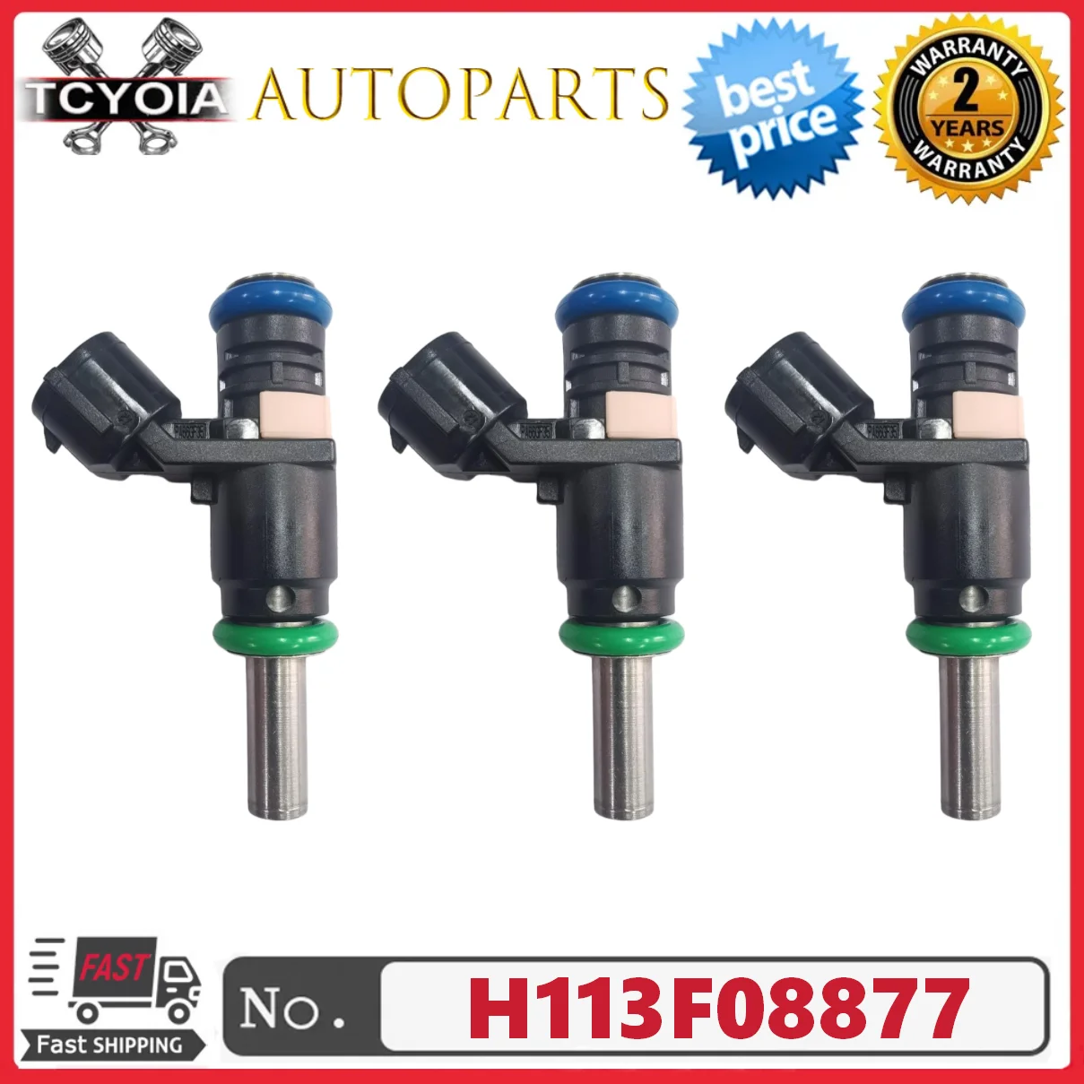 

3/30pcs H113F08877 420874838 420874847 Fuel injectors For Seadoo PWC Can-am Ski-doo SPARK 2 UP 900 ACE 2010-2015