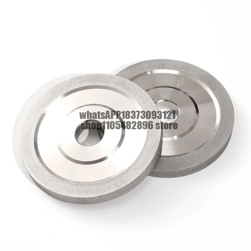 Diamond flat grinding wheel flat, diamond CBN grinding ceramic tungsten steel milling cutter sand wheel