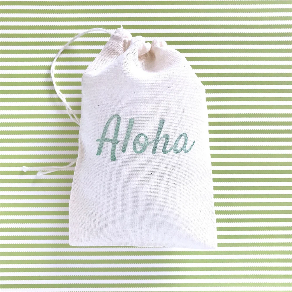 

20PCS Aloha Favor Bags Hawaiian Party Bag Aloha Gift Bags Beach Goodie Bags Wedding Welcome Bachelorette Bridesmaid Birthday