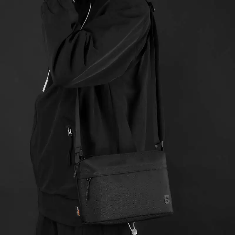 Nylon Small Square Bag Simple Lightweight Waterproof Shoulder Bag Casual Sports Versatile Crossbody Bags capacity shoulder bag