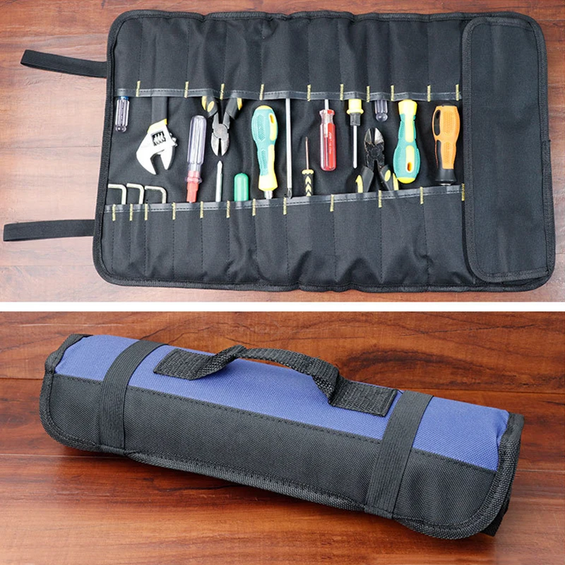 

Kitchen Cooking Chef Knife Bag Roll Bag Carry Case Portable Outdoor Picnic Chef Knife Storage Pockets Bag Hardware Tool