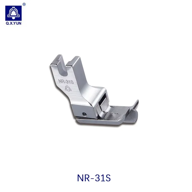 Q.X.YUN 5AFine quality Sewing Machine Parts Full Steel Compensating Presser Foot NR-31S NL-31S 