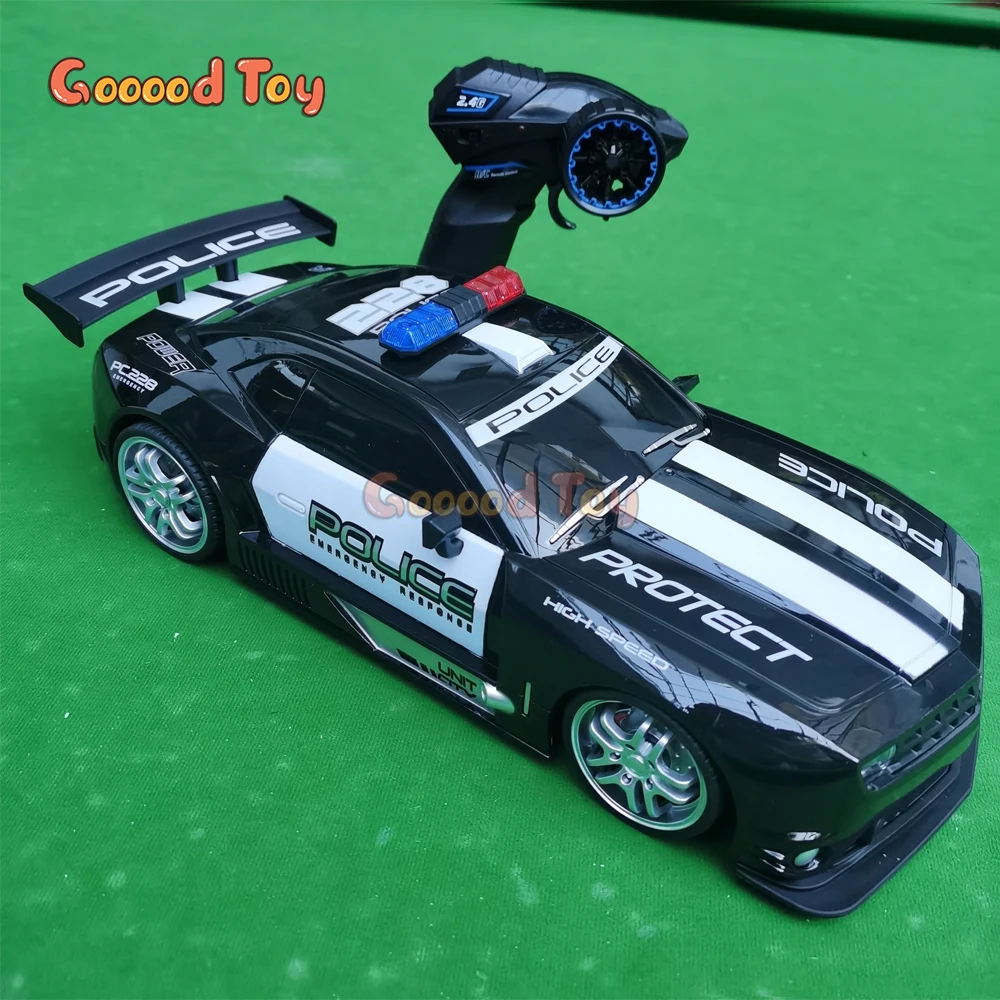 

1/12 Rc Car 2.4G Radio Control Police Cars Models Toys Remote Controlled Machine Buggy Off-Road Drift Children's Toys for Boys