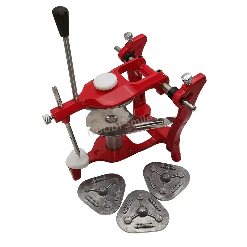 1 Set Dental Full Mouth Adjustable Articulator Average Articulator Anatomical Articulator Technician Jaw Frame Dentistry Tool