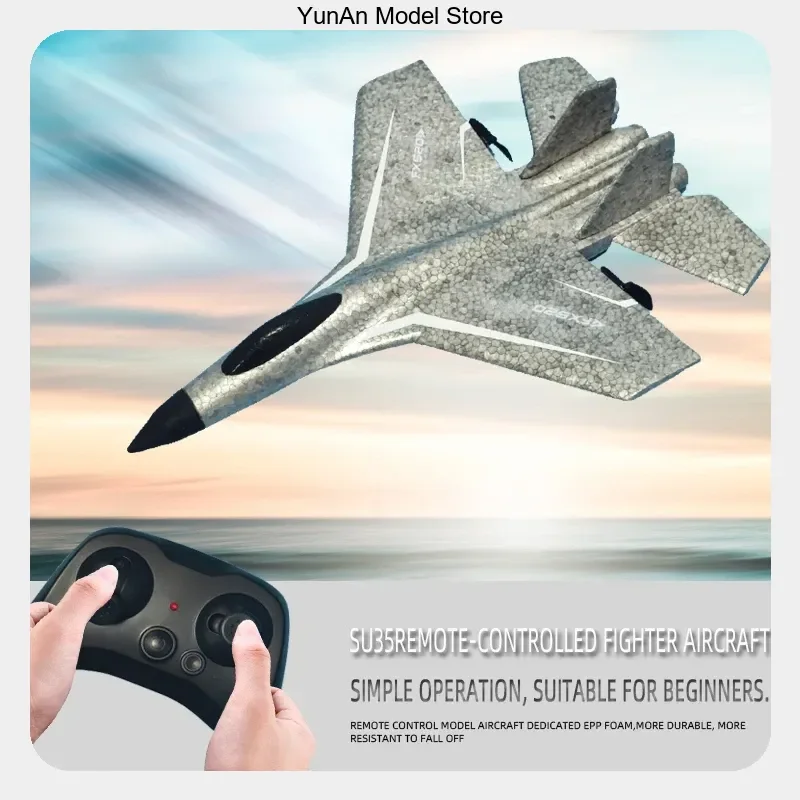 FX520 / FX535 2CH RC Glider Fixed-Wing EPP Foam Fighter Jet Model (Choose Your Model) RTF