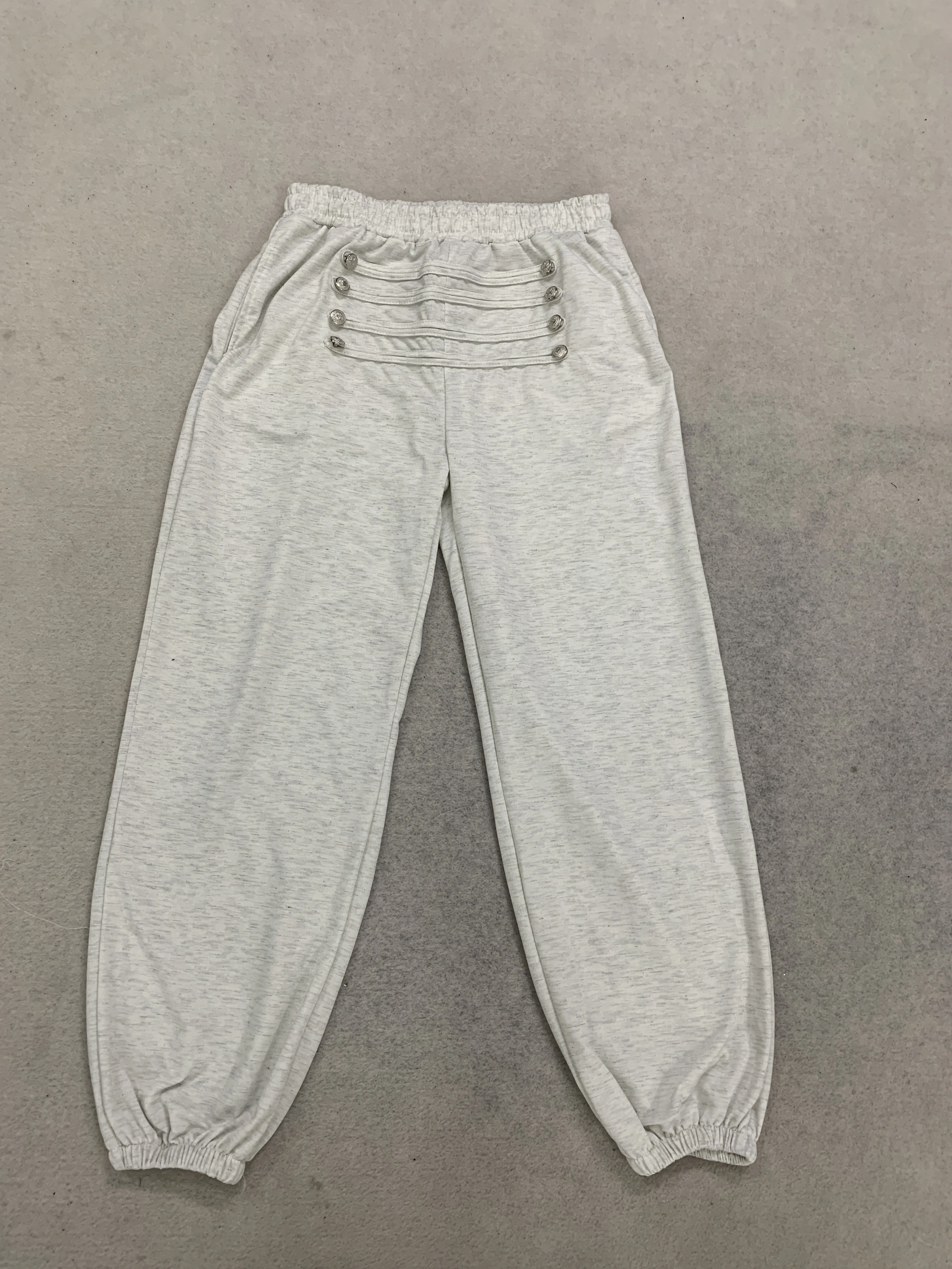 European and American Napoleon Style Buckle Design Trendy Cool Street Wear Casual All-match Trousers