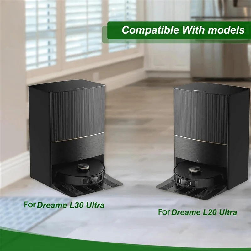 

AB47-Набор запасных частей и аксессуаров для робота-пылесоса Dreame L10s Ultra/L10 Ultra, основная боковая щетка, фильтр Hepa, ткань для швабры