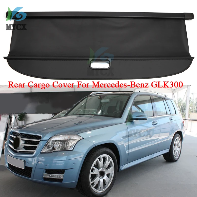 Trunk Parcel Shelf Cover for Mercedes Benz X204 GLK GLK-Class GLK350 GLK300 Retractable Rear Racks Spacer Curtain Accessories